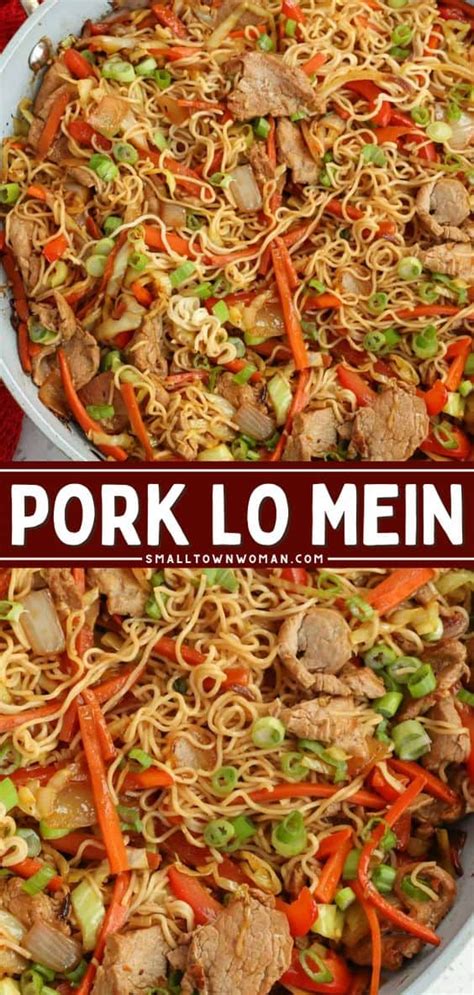 How many carbs are in pork lo mein - calories, carbs, nutrition