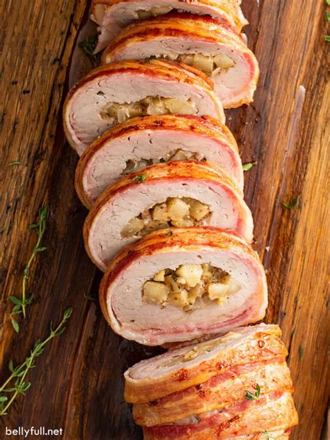 How many carbs are in pork loin bacon wrapped 4 oz - calories, carbs, nutrition