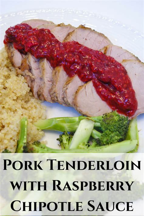 How many carbs are in pork tenderloin with raspberry sauce - calories, carbs, nutrition