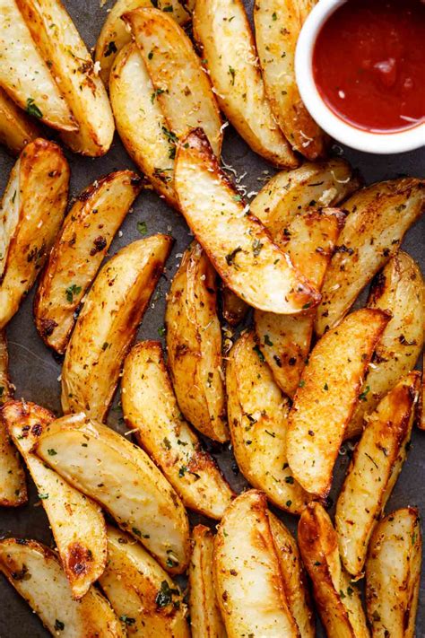 How many carbs are in potatoes idaho roasted wedge cut fries 4 oz - calories, carbs, nutrition