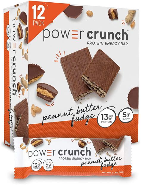 How many carbs are in power crunch bar - calories, carbs, nutrition