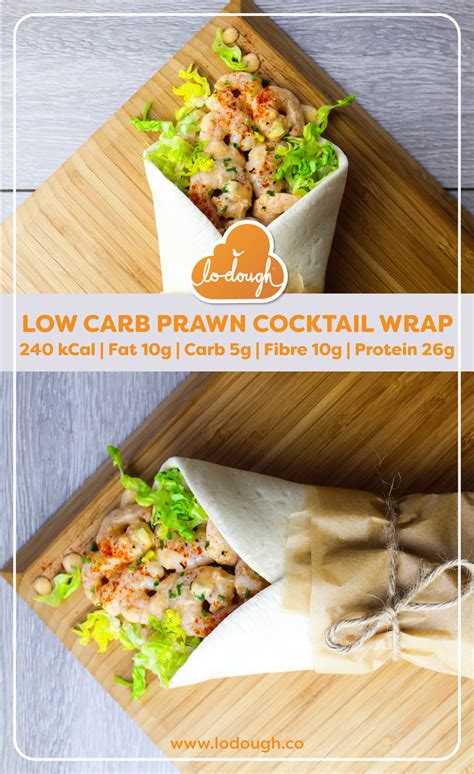 How many carbs are in prawn wrap - calories, carbs, nutrition