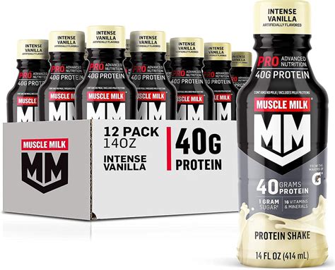How many carbs are in pro series 40 intense vanilla - calories, carbs, nutrition