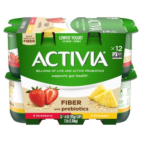How many carbs are in probiotic yogurt - calories, carbs, nutrition