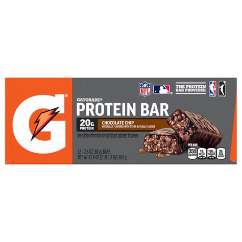 How many carbs are in protein bar chocolately chip - calories, carbs, nutrition