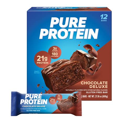 How many carbs are in protein bar deluxe - calories, carbs, nutrition