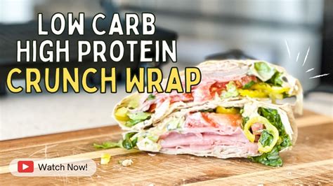 How many carbs are in protein crunch wrap - calories, carbs, nutrition