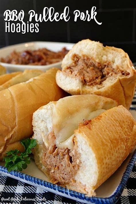 How many carbs are in pulled bbq pork hoagie - calories, carbs, nutrition