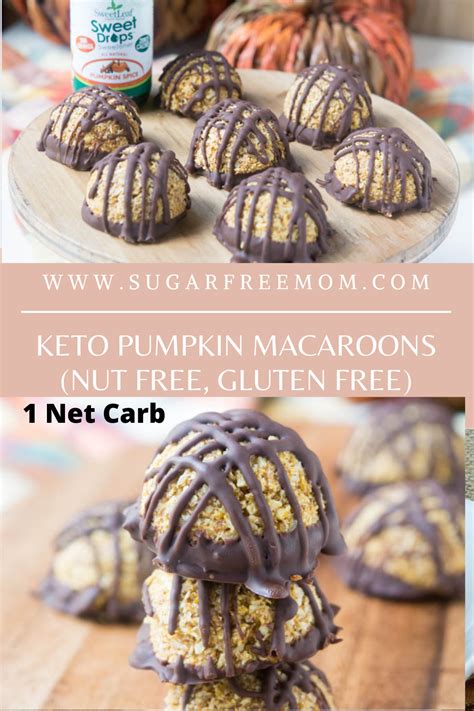 How many carbs are in pumpkin macaroons - calories, carbs, nutrition