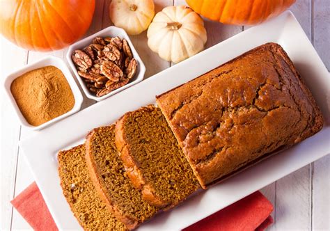 How many carbs are in pumpkin spice bread - calories, carbs, nutrition
