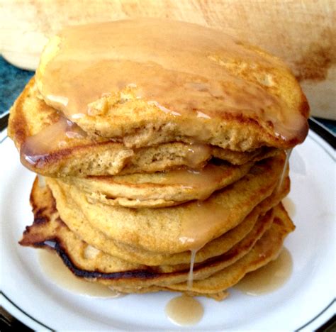 How many carbs are in pumpkin whole wheat pancakes - calories, carbs, nutrition