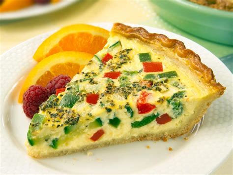 How many carbs are in quiche garden vegetable slc=1/6 - calories, carbs, nutrition