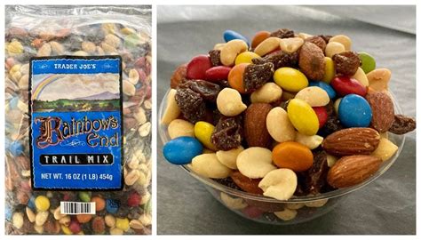 How many carbs are in rainbow's end trail mix - calories, carbs, nutrition