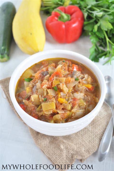 How many carbs are in ratatouille soup - calories, carbs, nutrition