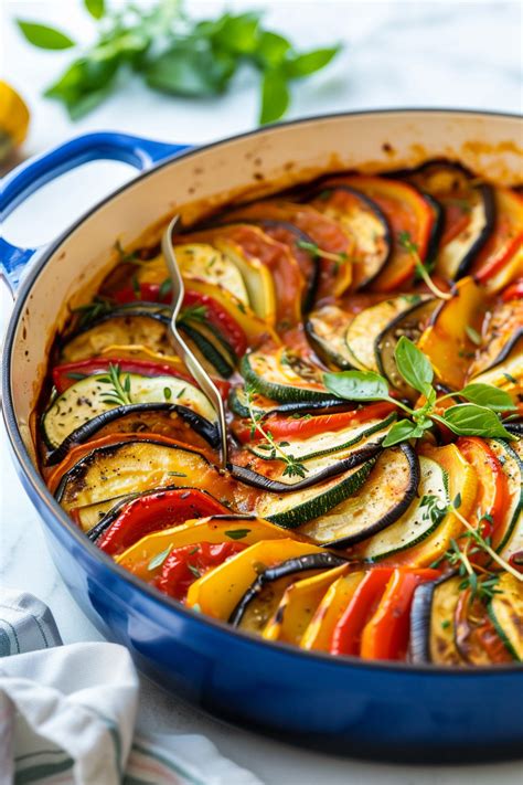 How many carbs are in ratatouille with fresh herbs (23448.1) - calories, carbs, nutrition