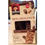 How many carbs are in real medley bar - calories, carbs, nutrition