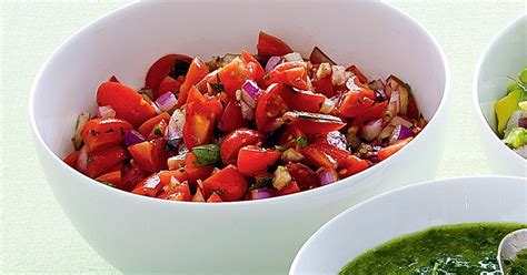 How many carbs are in red onion, tomato and balsamic salsa - calories, carbs, nutrition