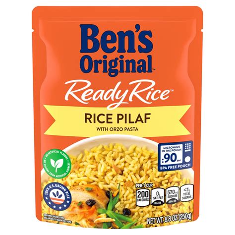 How many carbs are in rice pilaf with orzo 4 oz - calories, carbs, nutrition