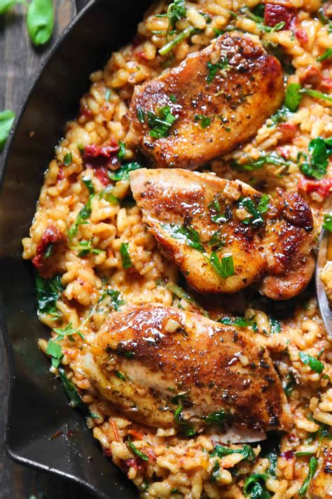 How many carbs are in risotto bar with chicken & shrimp - calories, carbs, nutrition