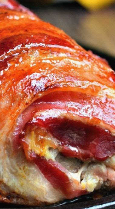 How many carbs are in roast bacon loin with orange & maple glaze - calories, carbs, nutrition