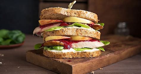 How many carbs are in roast turkey with caramelized apple on ciabatta - calories, carbs, nutrition