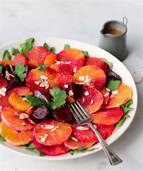 How many carbs are in roasted beet and citrus salad - calories, carbs, nutrition