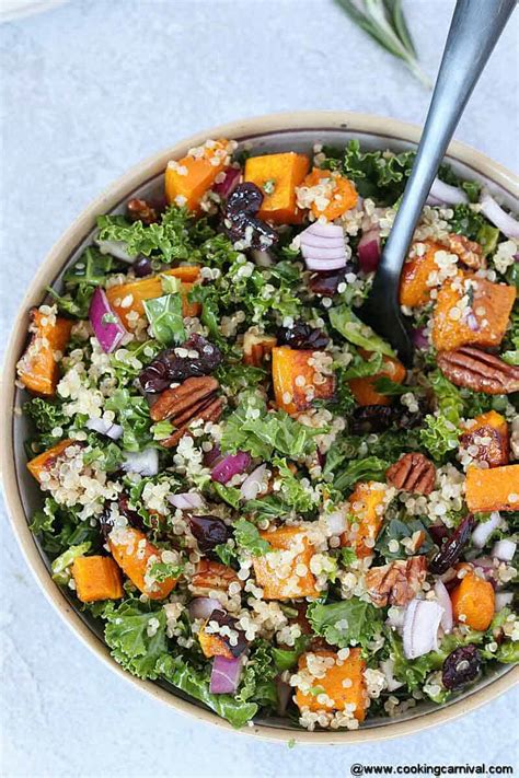 How many carbs are in roasted butternut squash salad - calories, carbs, nutrition