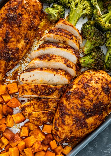 How many carbs are in roasted chicken with sweet potatoes, apples and roasted broccoli - calories, carbs, nutrition