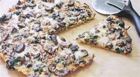 How many carbs are in roasted mushroom and bacon pizza - calories, carbs, nutrition