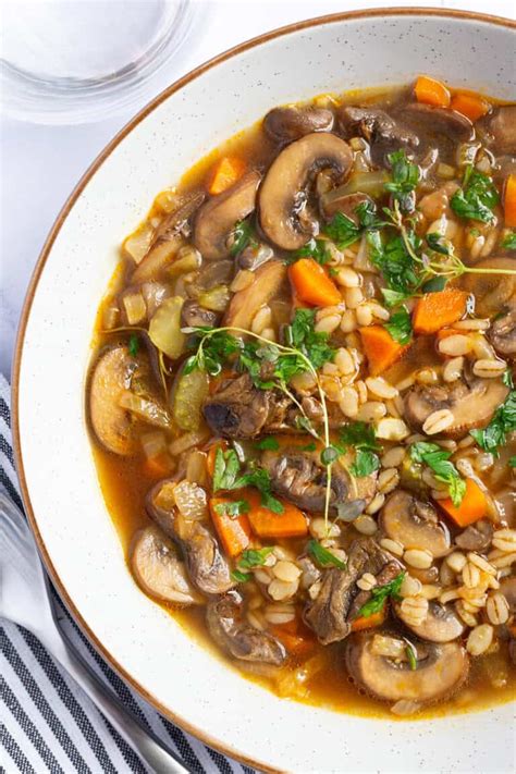 How many carbs are in roasted mushroom artichoke with barley - calories, carbs, nutrition