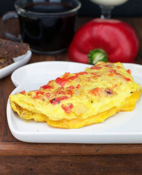 How many carbs are in roasted pepper omelet - calories, carbs, nutrition