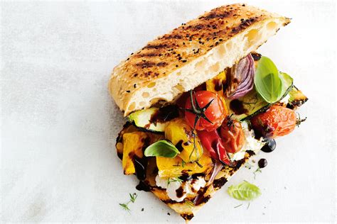 How many carbs are in roasted vegetable panini (15834.0) - calories, carbs, nutrition