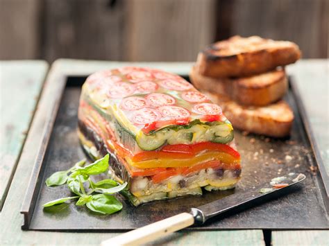 How many carbs are in roasted vegetable terrine - calories, carbs, nutrition