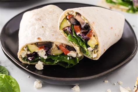 How many carbs are in roasted vegetable wrap, workplace - calories, carbs, nutrition