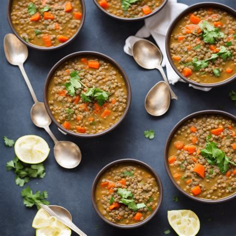 How many carbs are in ruby lentil soup - calories, carbs, nutrition