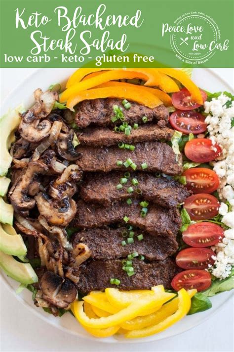How many carbs are in salad blackened beef (bostwick) - calories, carbs, nutrition
