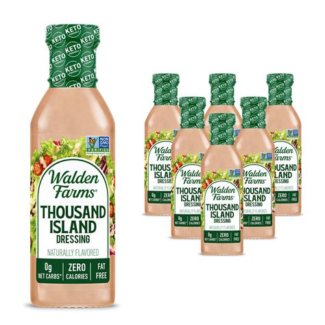 How many carbs are in salad dressing, thousand island, commercial, regular - calories, carbs, nutrition