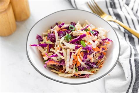 How many carbs are in salad slaw teriyaki cabbage 3 oz - calories, carbs, nutrition