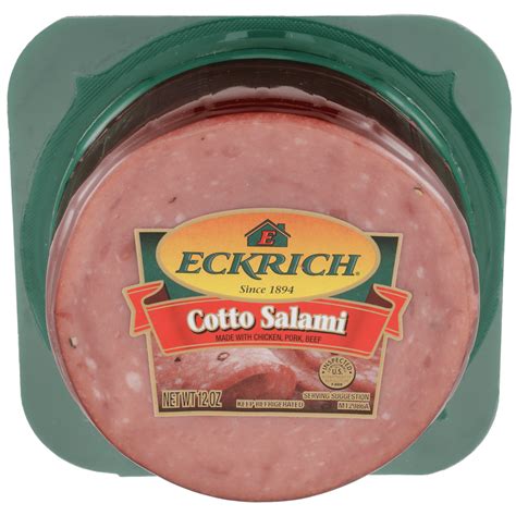 How many carbs are in salami cotto presliced 6 ea - calories, carbs, nutrition