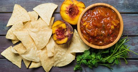 How many carbs are in salsa peach grilled 2 oz - calories, carbs, nutrition