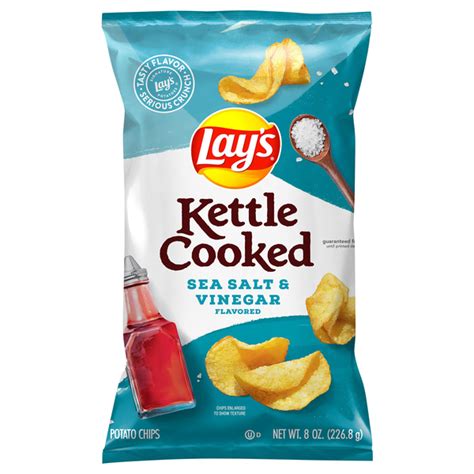 How many carbs are in salt 'n vinegar potato chips - calories, carbs, nutrition