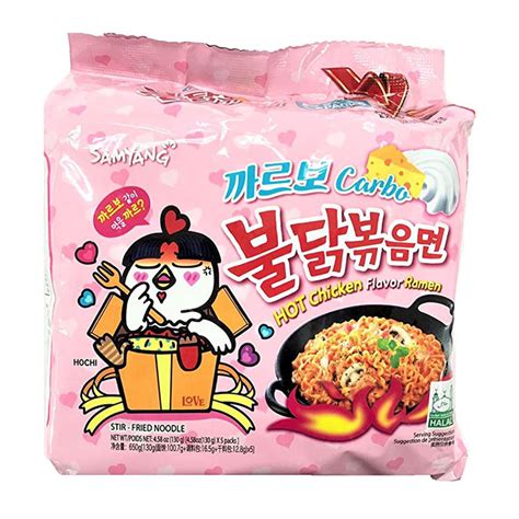 How many carbs are in samyang ramen - calories, carbs, nutrition