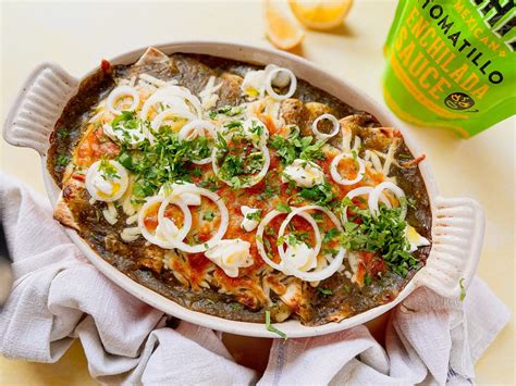 How many carbs are in san diego seafood enchiladas - calories, carbs, nutrition