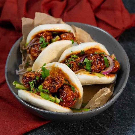 How many carbs are in sand bao pork belly korean - calories, carbs, nutrition