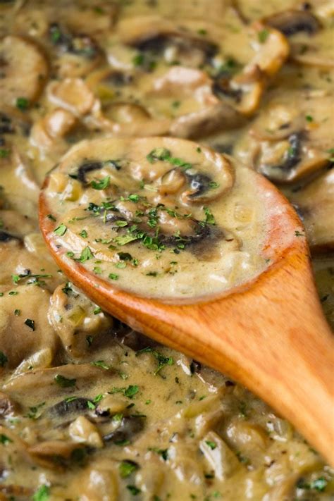 How many carbs are in sauce mushroom white wine 2 oz ladle - calories, carbs, nutrition