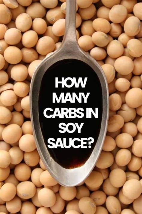 How many carbs are in sauce soy 1 tbsp - calories, carbs, nutrition