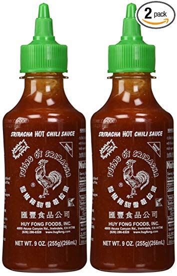 How many carbs are in sauce sriracha 1 tsp - calories, carbs, nutrition