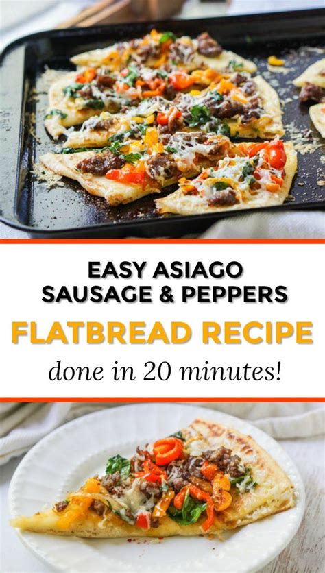 How many carbs are in sausage mushroom pepper flatbread (14170.0) - calories, carbs, nutrition