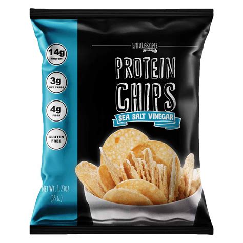 How many carbs are in sea salt crisps - calories, carbs, nutrition