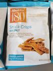 How many carbs are in shaklee 180 snack crisps, sea salt - calories, carbs, nutrition